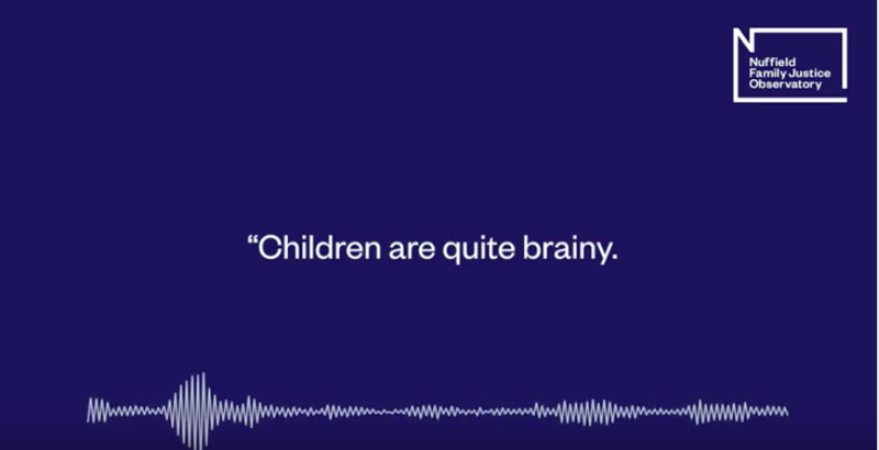 Quote from Amanda, birth parent: "Children are quite brainy."